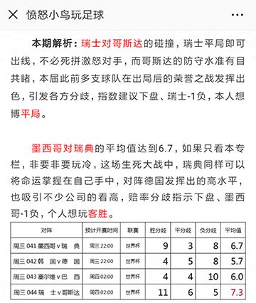 6月28日赔率分歧指数解析：日本vs波兰世界杯比赛前瞻及BBC预测首发阵容