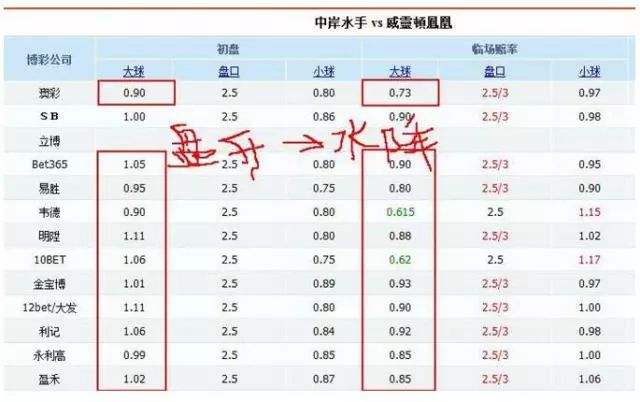 亚盘大小球技巧_亚盘大小球分析技巧_亚盘大小球赔率