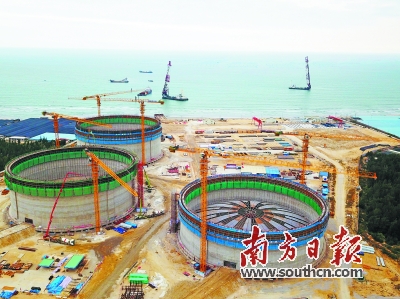 潮州华瀛液化天然气接收站项目LNG储罐工程及四县（区）委书记访谈
